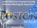 250th American Chemical Society Meeting & Exposition "Innovation from Discovery to Application"